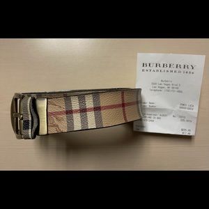 Men’s Burberry Belt